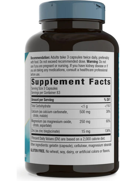 Nature's Way, Calcium, Magnesium & Zinc, 250 capsules
