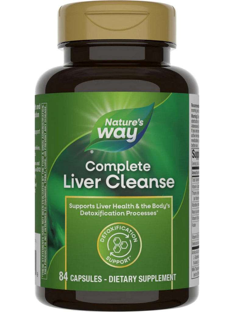 Nature's Way, Complete Liver Cleanse, 84 capsules