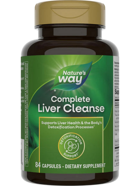 Nature's Way, Complete Liver Cleanse, 84 capsules