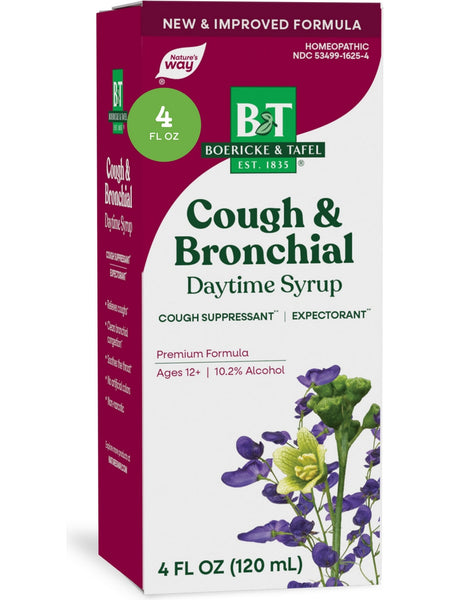 Boericke & Tafel, Cough & Bronchial Daytime Syrup, 4 fl oz