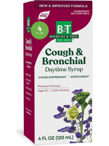 Boericke & Tafel, Cough & Bronchial Daytime Syrup, 4 fl oz