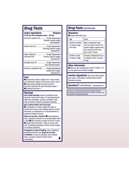 Boericke & Tafel, Cough & Bronchial Daytime Syrup, 8 fl oz