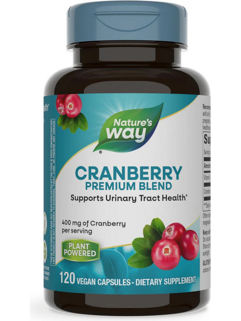 Nature's Way, Cranberry, 120 vegan capsules