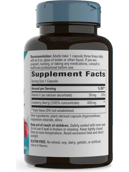 Nature's Way, Cranberry, 120 vegan capsules