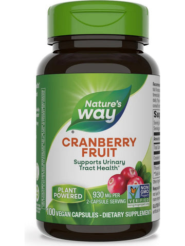 Nature's Way, Cranberry Fruit, 100 vegan capsules