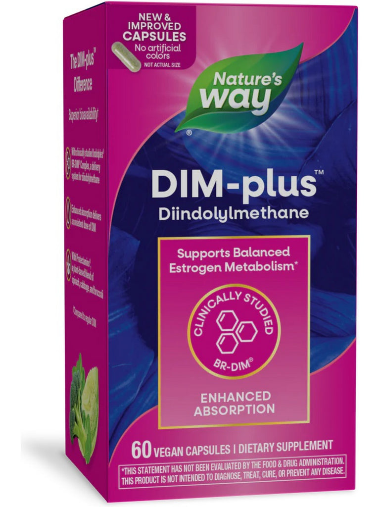 Nature's Way, DIM-plus™, 60 vegetarian capsules