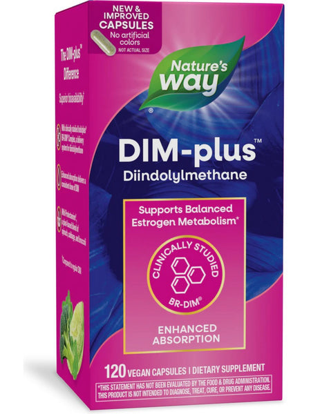 Nature's Way, DIM-plus™, 120 vegetarian capsules