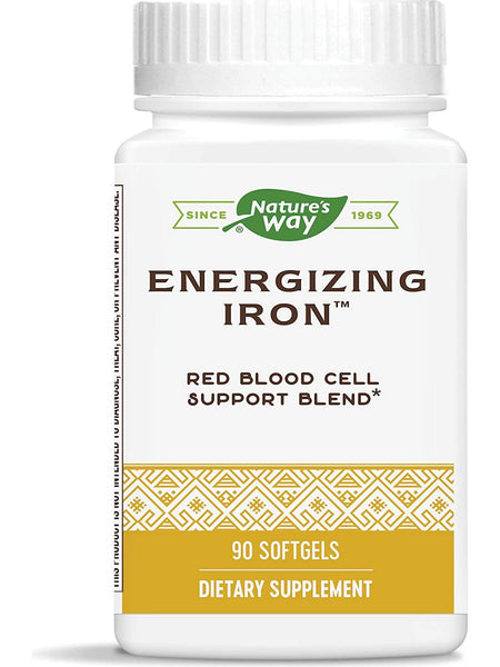 Nature's Way, Energizing Iron™, 90 softgels