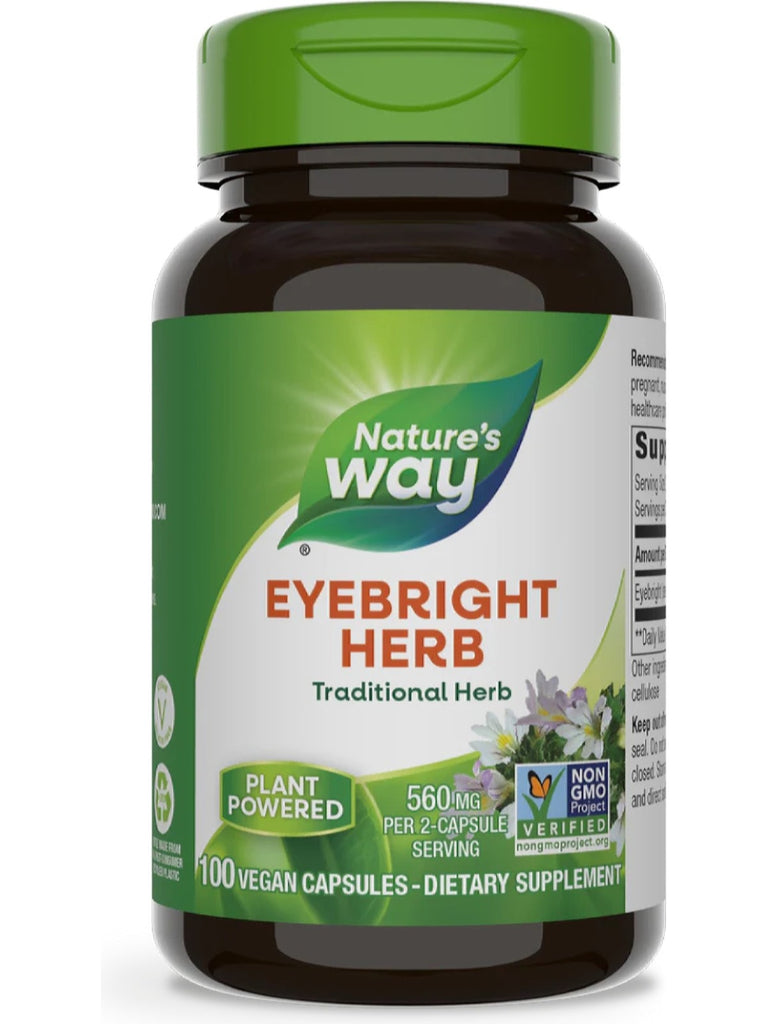 Nature's Way, Eyebright Herb, 100 vegan capsules