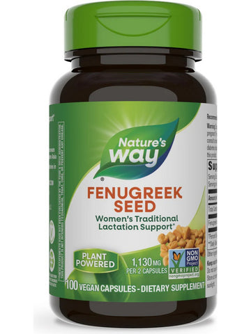 Nature's Way, Fenugreek Seed, 100 vegan capsules
