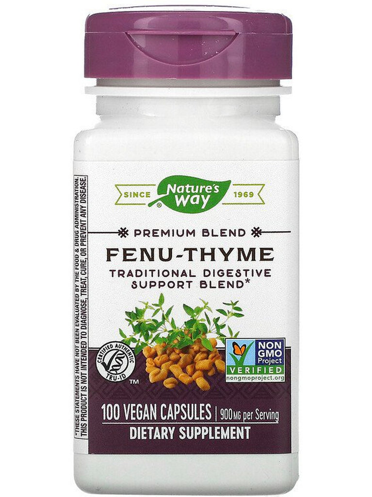Nature's Way, Fenu-Thyme, 100 vegan capsules