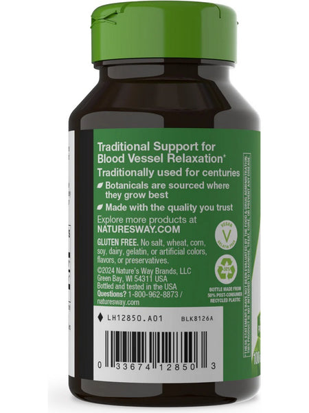 Nature's Way, Feverfew Herb, 380 mg, 100 Vegan Capsules