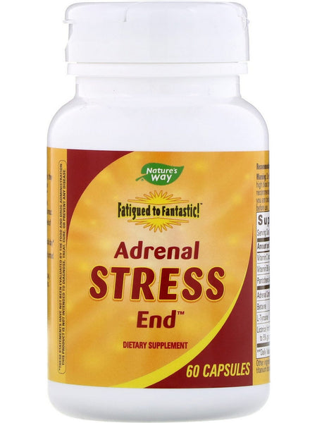 Nature's Way, Fatigued to Fantastic!™ Adrenal Stress-End, 60 capsules