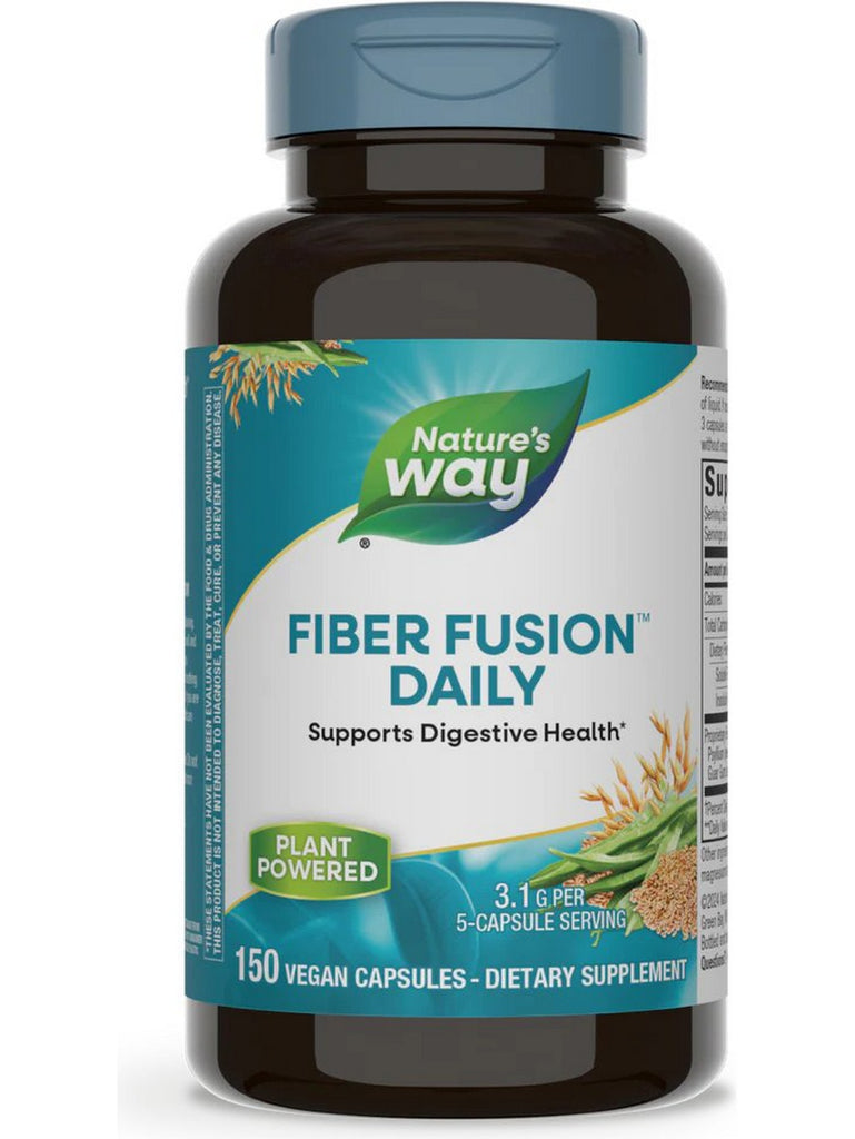 Nature's Way, Fiber Fusion™ Daily, 150 vegan capsules