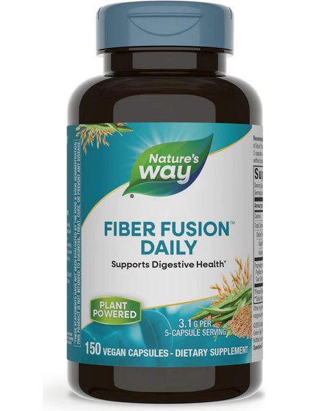 Nature's Way, Fiber Fusion™ Daily, 150 vegan capsules