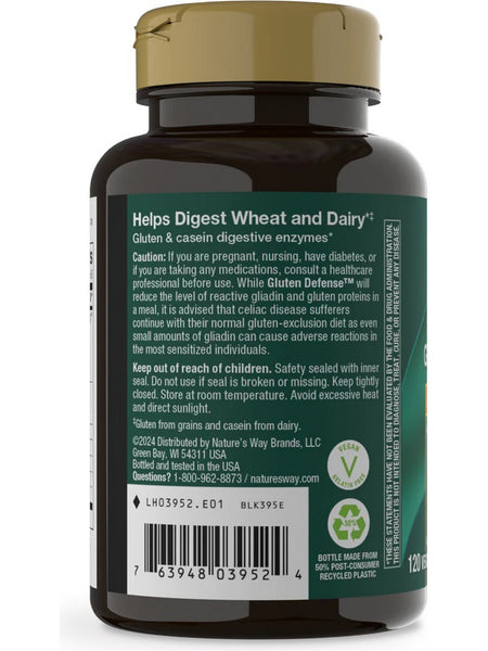Nature's Way, Gluten Defense™, 120 vegan capsules