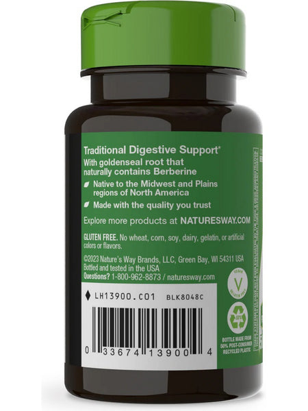 Nature's Way, Goldenseal Root, 50 vegan capsules