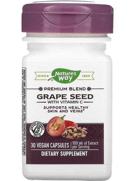 Nature's Way, Grape Seed, 30 vegan capsules