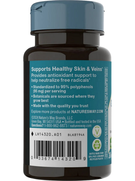 Nature's Way, Grape Seed, 30 vegan capsules