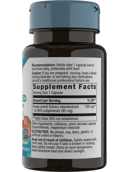 Nature's Way, Grape Seed, 30 vegan capsules