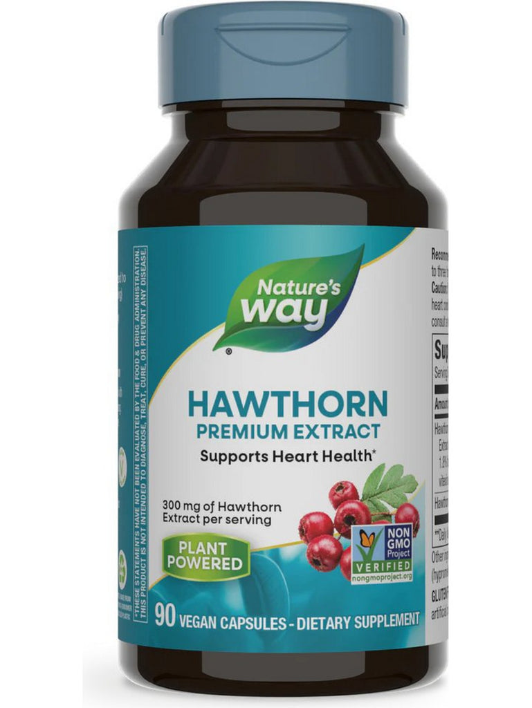 Nature's Way, Hawthorn, 90 vegan capsules