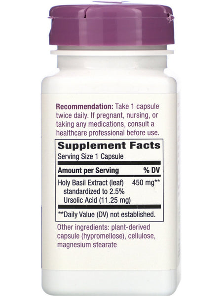 Nature's Way, Holy Basil, 60 vegan capsules