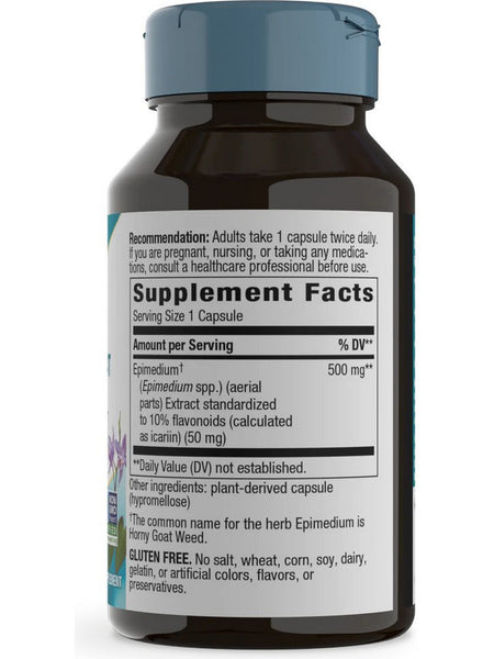 Nature's Way, Horny Goat Weed, 60 vegan capsules