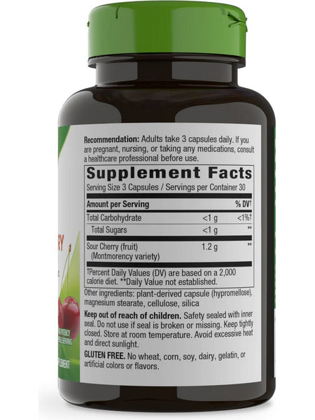 Nature's Way, Tart Cherry Ultra, 90 veg capsules