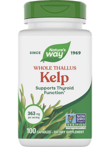 Nature's Way, Kelp, 363 mg, 100 Capsules