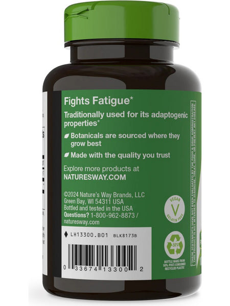 Nature's Way, Asian Ginseng, 100 vegan capsules