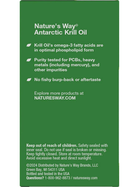 Nature's Way, Krill Oil, 30 Softgels