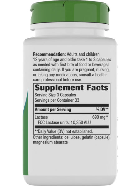 Nature's Way, Lactose Defense, 100 Capsules