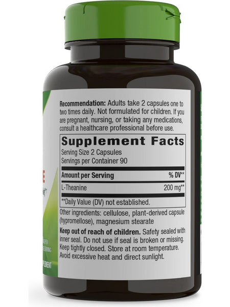 Nature's Way, L-Theanine, 180 veg capsules