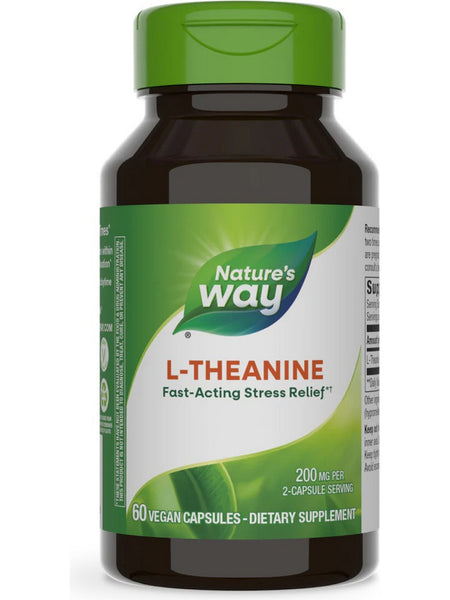 Nature's Way, L-Theanine, 60 veg capsules