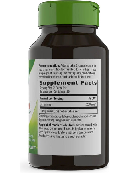 Nature's Way, L-Theanine, 60 veg capsules