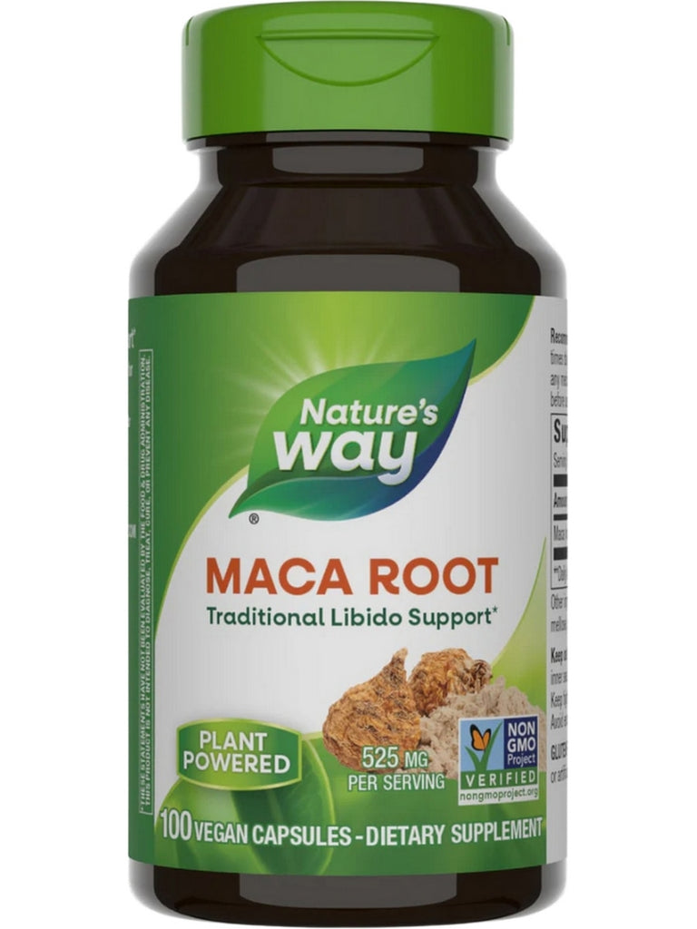 Nature's Way, Maca Root, 100 vegan capsules