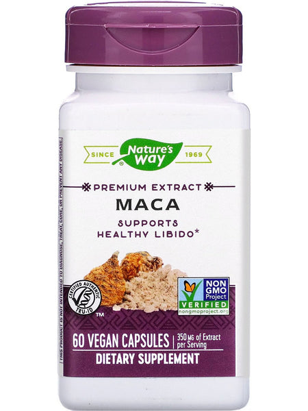 Nature's Way, Maca, 60 vegan capsules