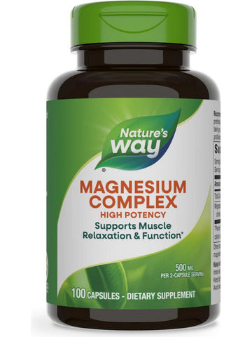 Nature's Way, Magnesium Complex, 100 capsules
