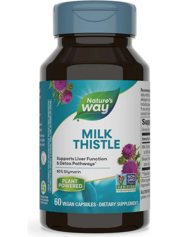 Nature's Way, Milk Thistle, 60 vegan capsules