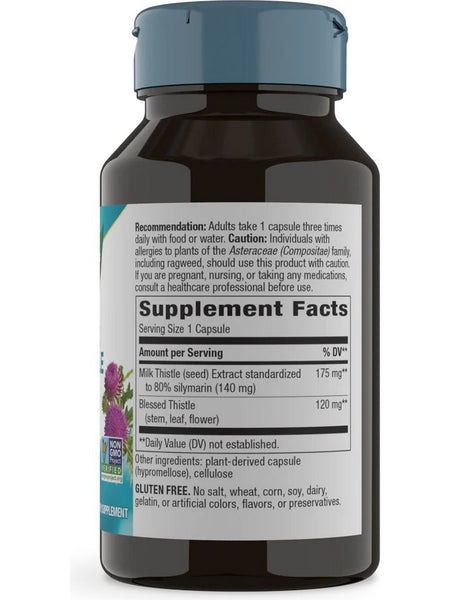 Nature's Way, Milk Thistle, 60 vegan capsules