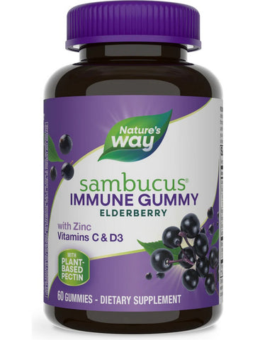 Nature's Way, Sambucus Gummies, 60 gummies