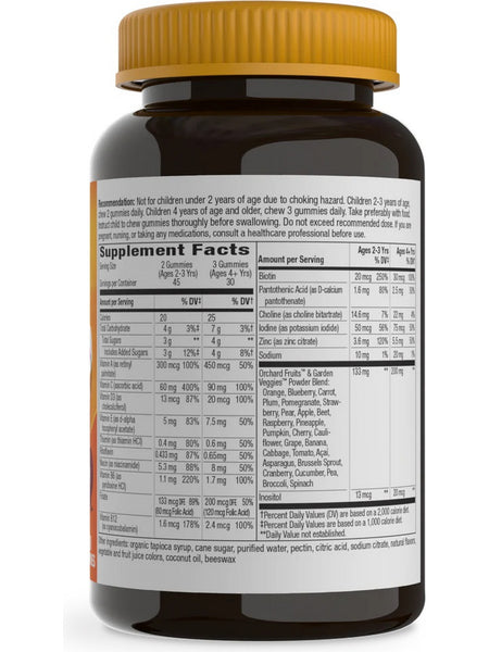 Nature's Way, Alive! Premium Kids Gummy Multivitamin, Cherry, Orange and Grape, 90 Gummies