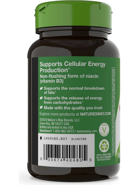 Nature's Way, Niacinamide, 100 capsules