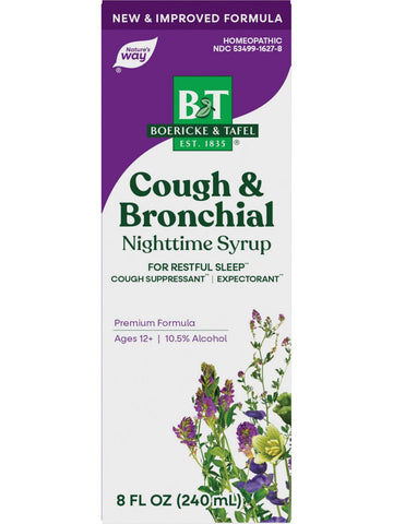 Boericke & Tafel, Cough & Bronchial Nighttime Syrup, 8 fl oz