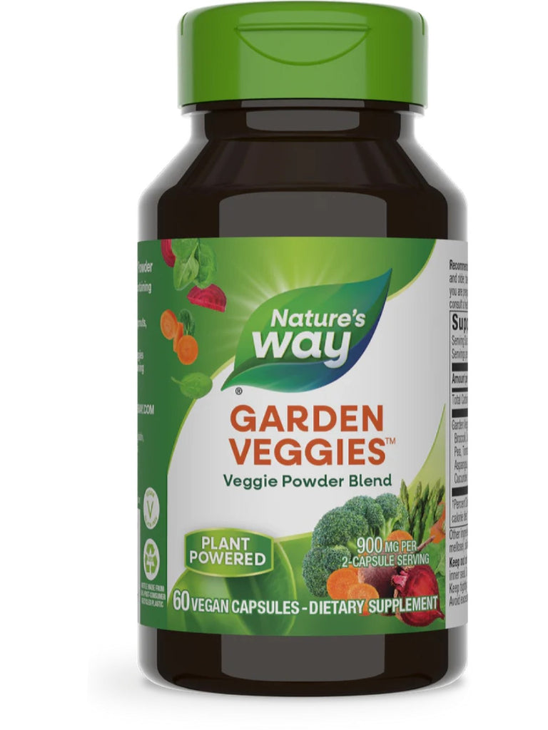 Nature's Way, Garden Veggies™, 60 vegan capsules