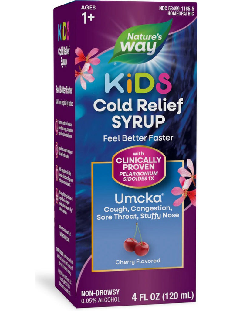Nature's Way, Umcka® ColdCare Children's Cherry Syrup, 4 fl oz