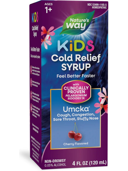 Nature's Way, Umcka® ColdCare Children's Cherry Syrup, 4 fl oz