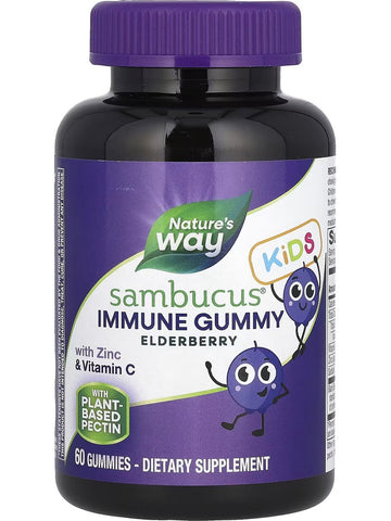 Nature's Way, Sambucus Gummies for Kids, 60 gummies