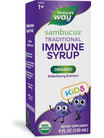 Nature's Way, Organic Sambucus for Kids, 4 fl oz