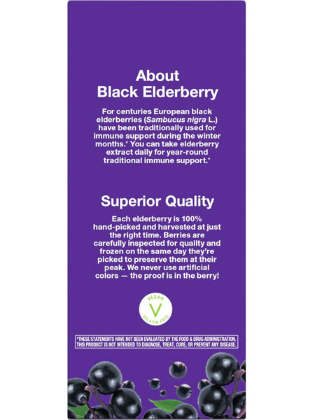 Nature's Way, Sambucus Traditional Immune Syrup for Kids, Organic Elderberry Extract, 4 floz